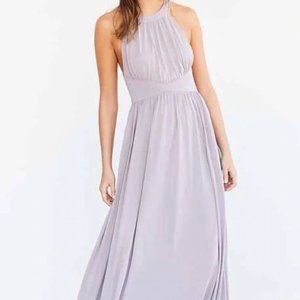 Silence + Noise halterback maxi dress